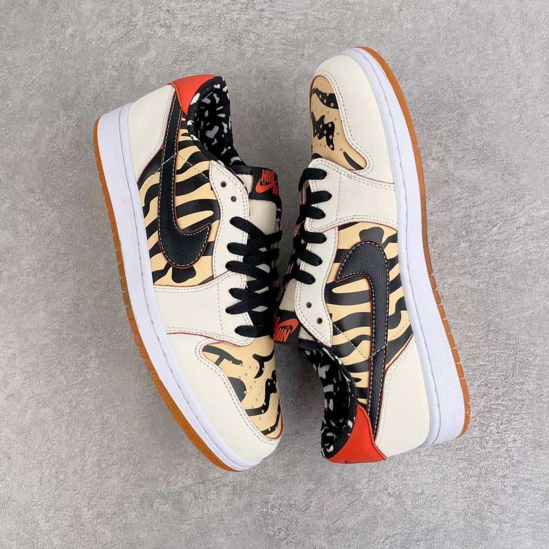 2022虎年限定款AJ1 Low OG “CNY” 虎年限定  正品实拍_3