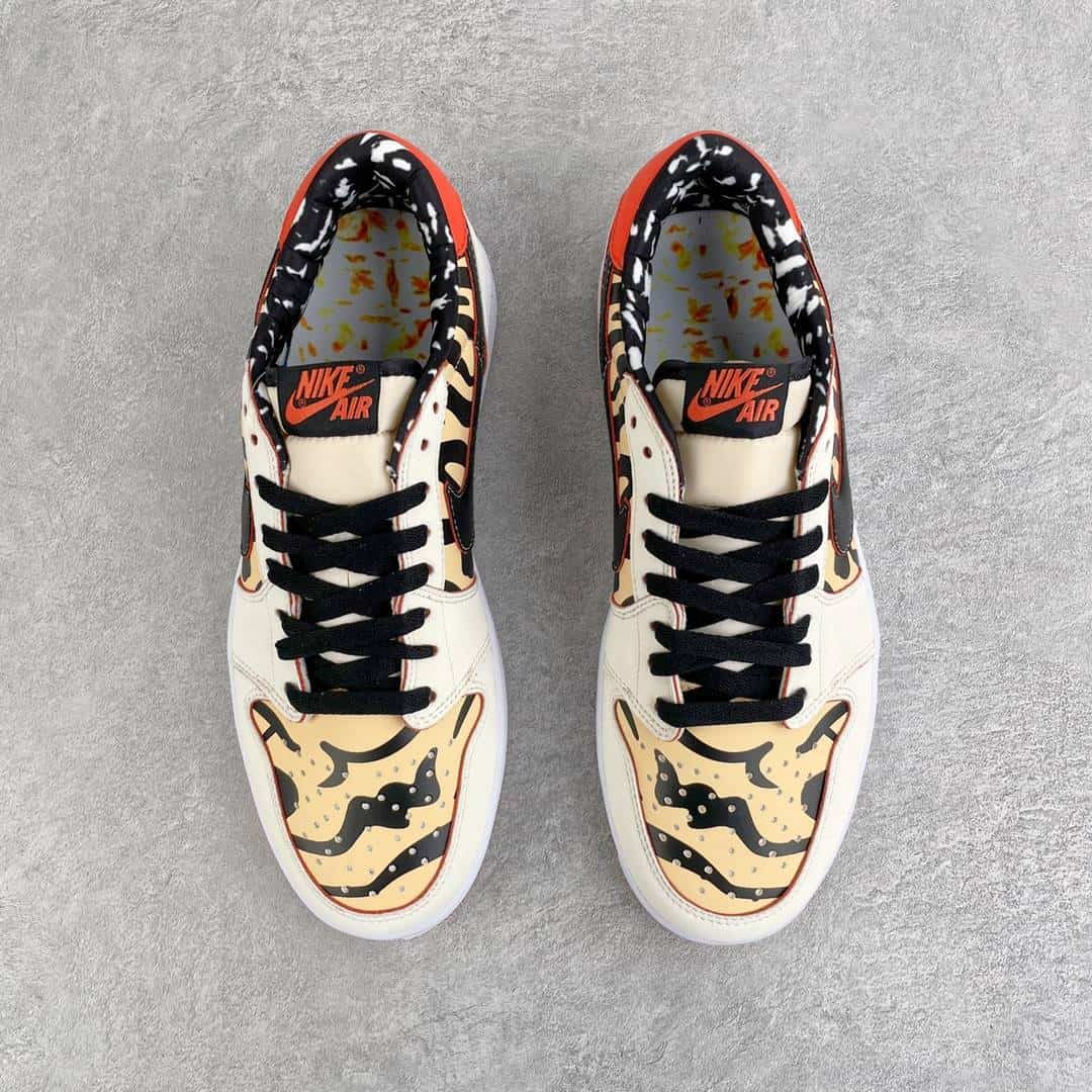 2022虎年限定款AJ1 Low OG “CNY” 虎年限定  正品实拍_9