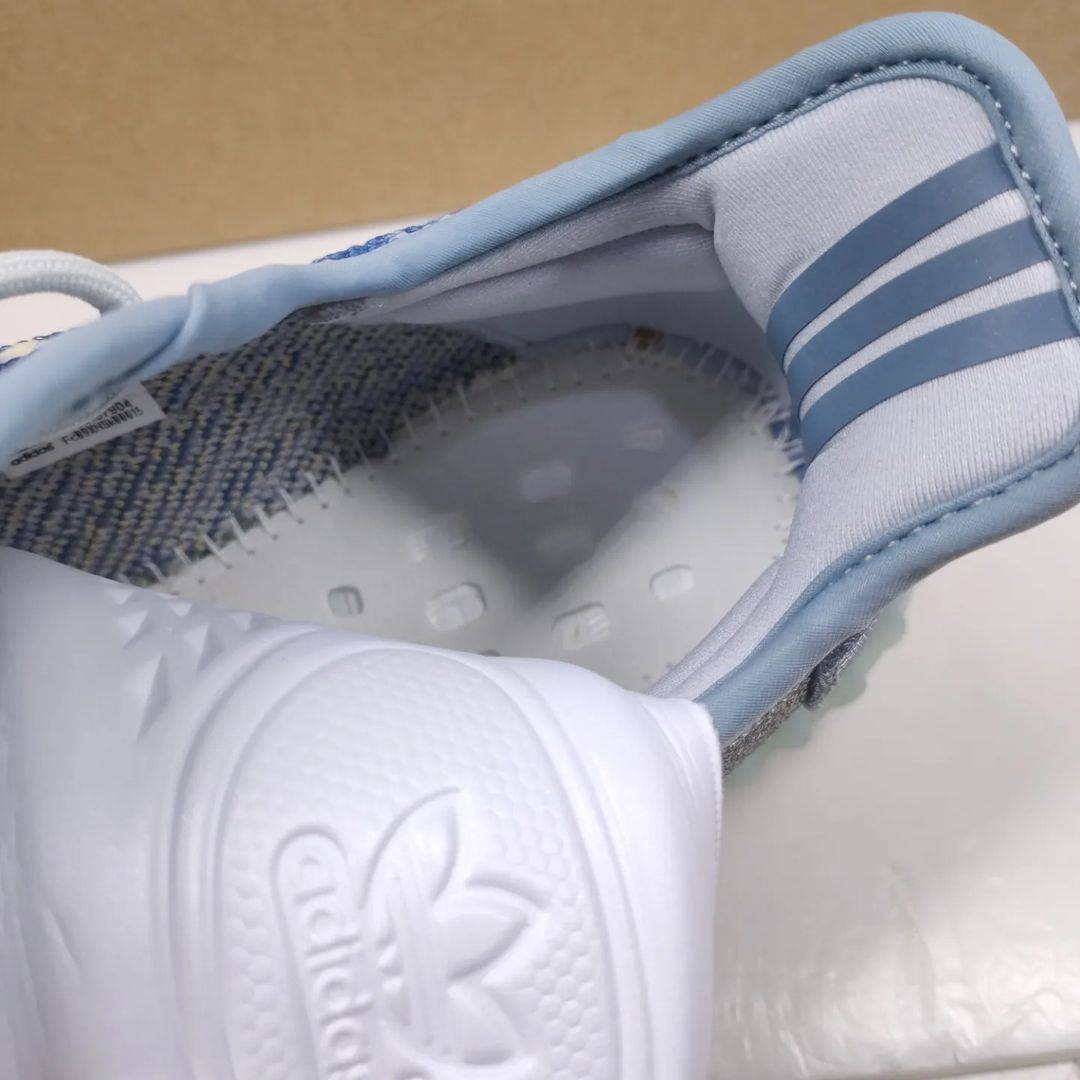 2022新款北卡蓝椰子鞋adidas Yeezy 350 v2 mx blue正品高清细节图_10