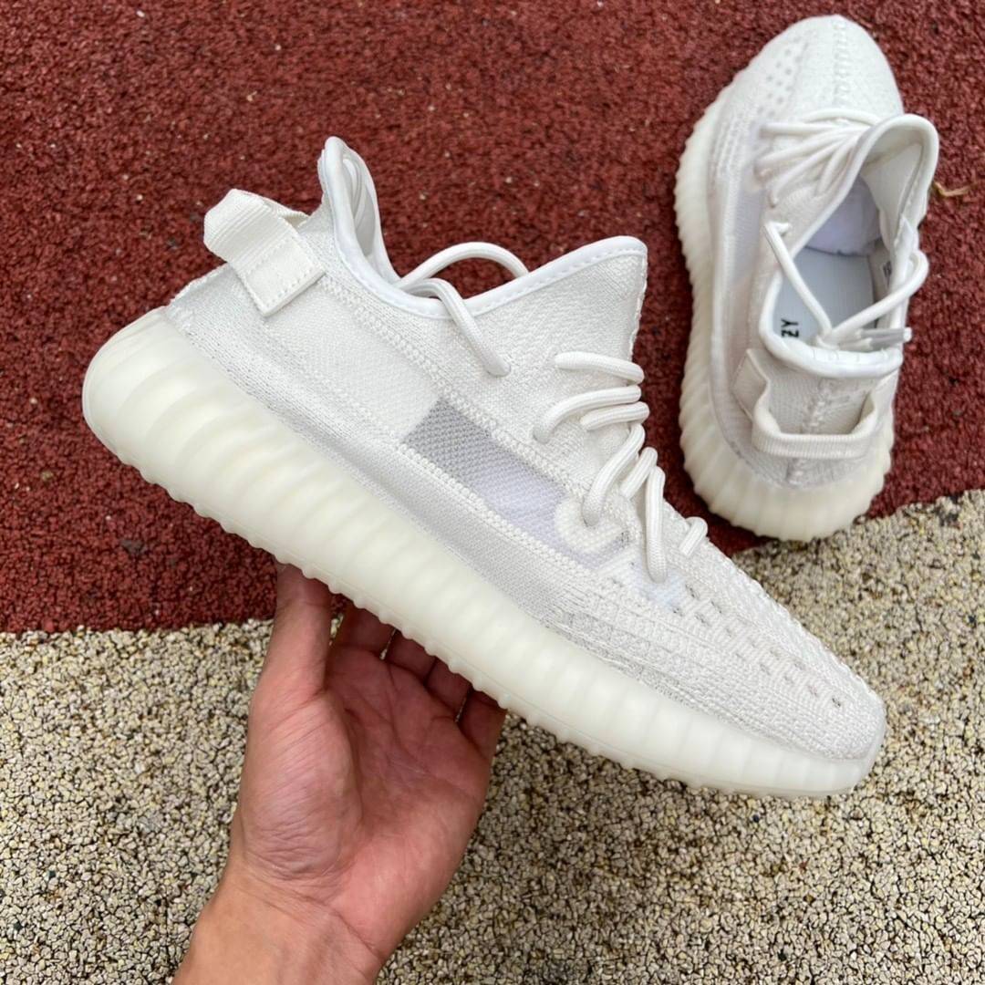 adidas yeezy 350v2  CP9366全白天使白 超清实物细节实拍图_8