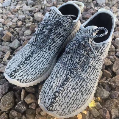 adidas yeezy boost 350 v2“zebra”白斑马正品实拍图 高清细节图