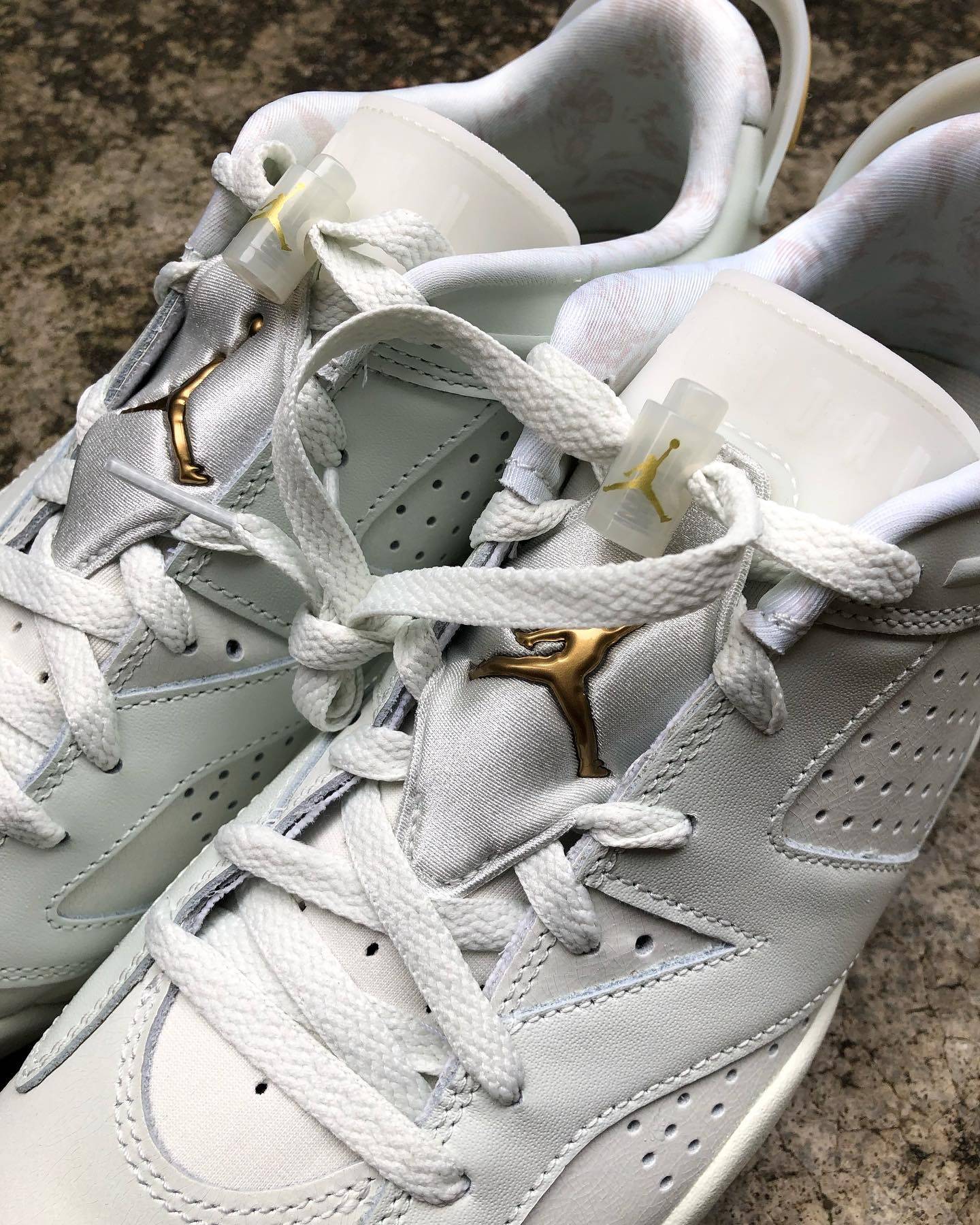 耐克Air Jordan 6 Low  “CNY” 2022虎年限定青灰配色 正品高清实拍图_2