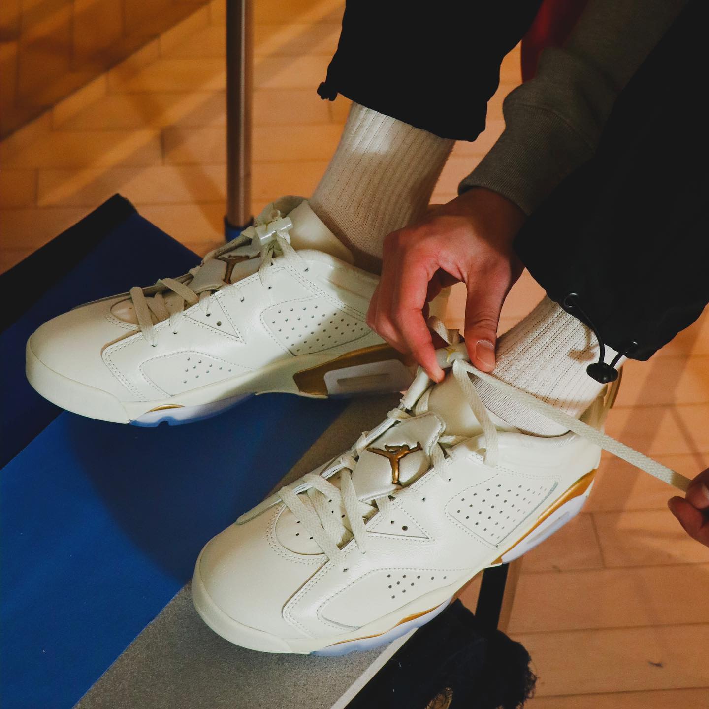 NIKE Air Jordan 6 Low “CNY” 2022虎年限定上脚效果 正品高清实拍图_2