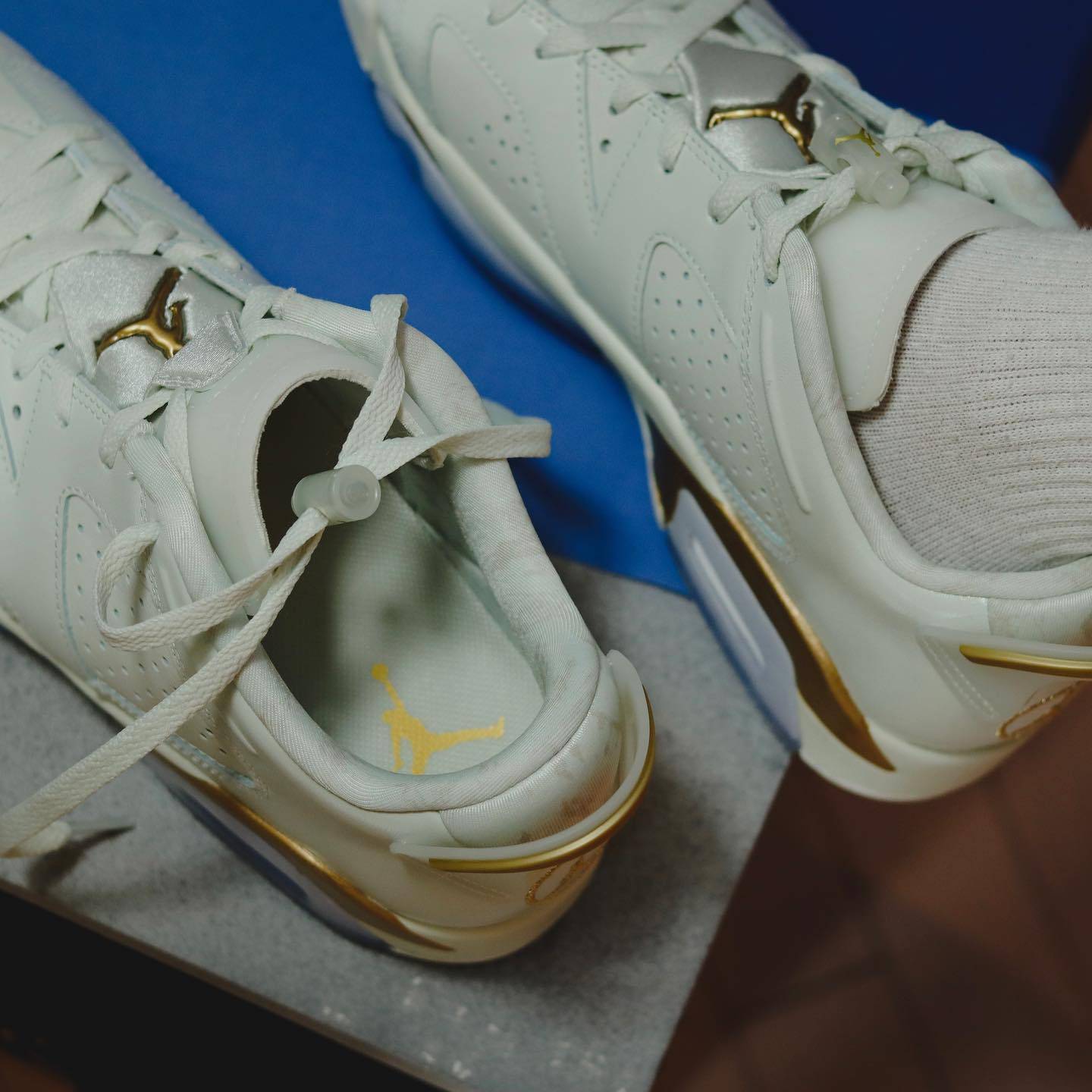NIKE Air Jordan 6 Low “CNY” 2022虎年限定上脚效果 正品高清实拍图_1