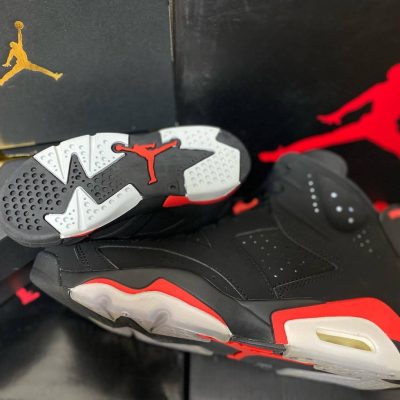 NIKE AJ6 RETRO OG BLACK INFRARED高清实拍 正品细节图
