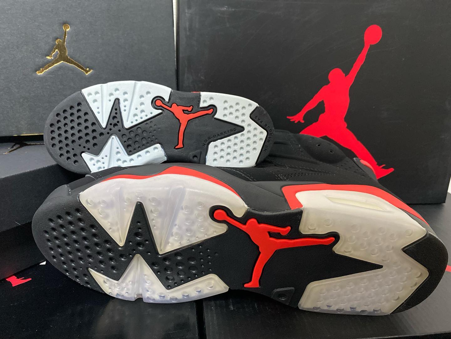 NIKE AJ6 RETRO OG BLACK INFRARED高清实拍 正品细节图_10