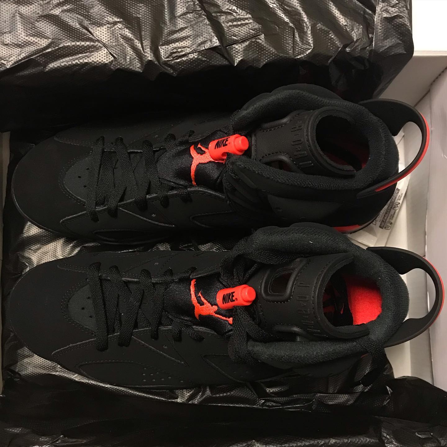 NIKE AJ6 RETRO OG BLACK INFRARED高清实拍 正品细节图_8