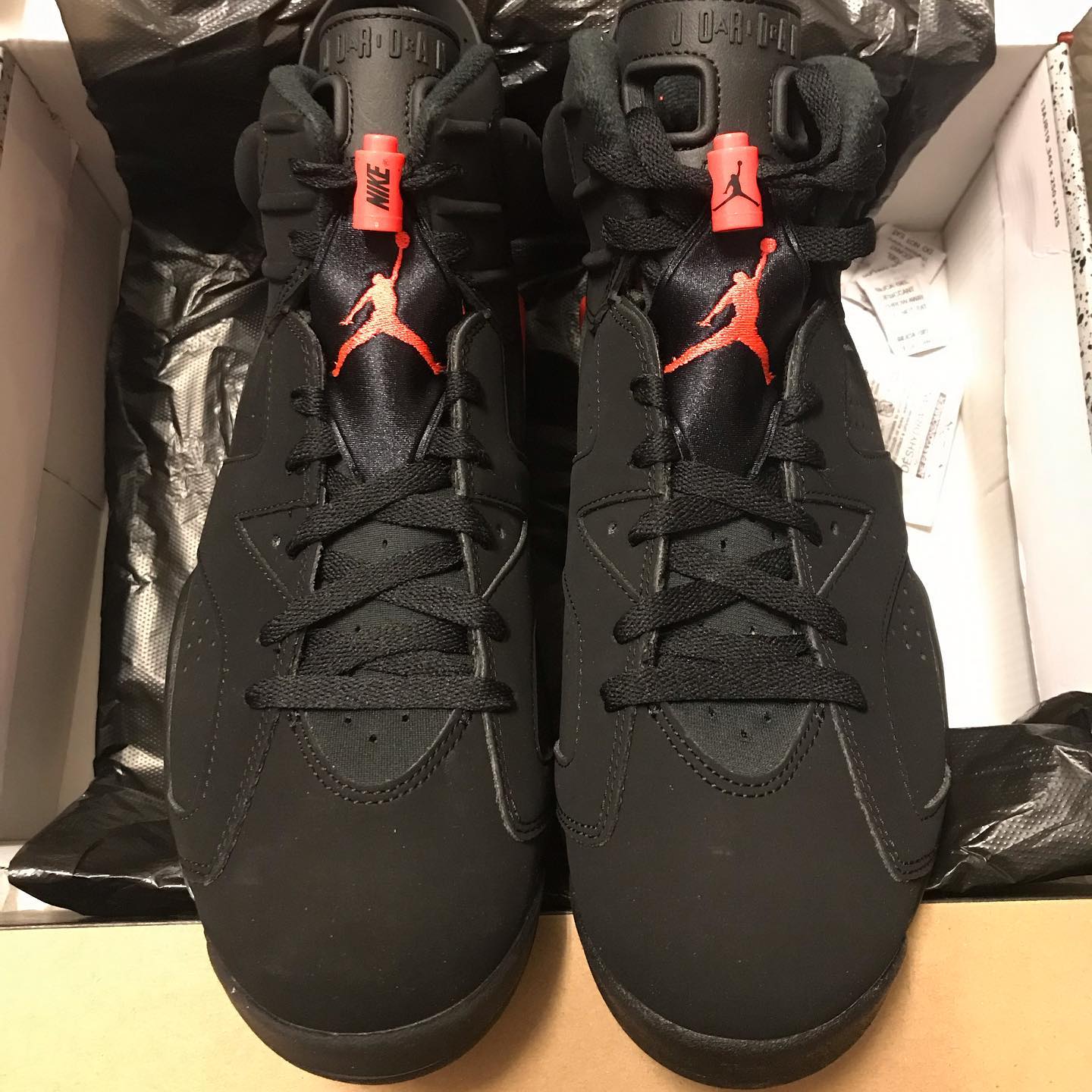 NIKE AJ6 RETRO OG BLACK INFRARED高清实拍 正品细节图_5