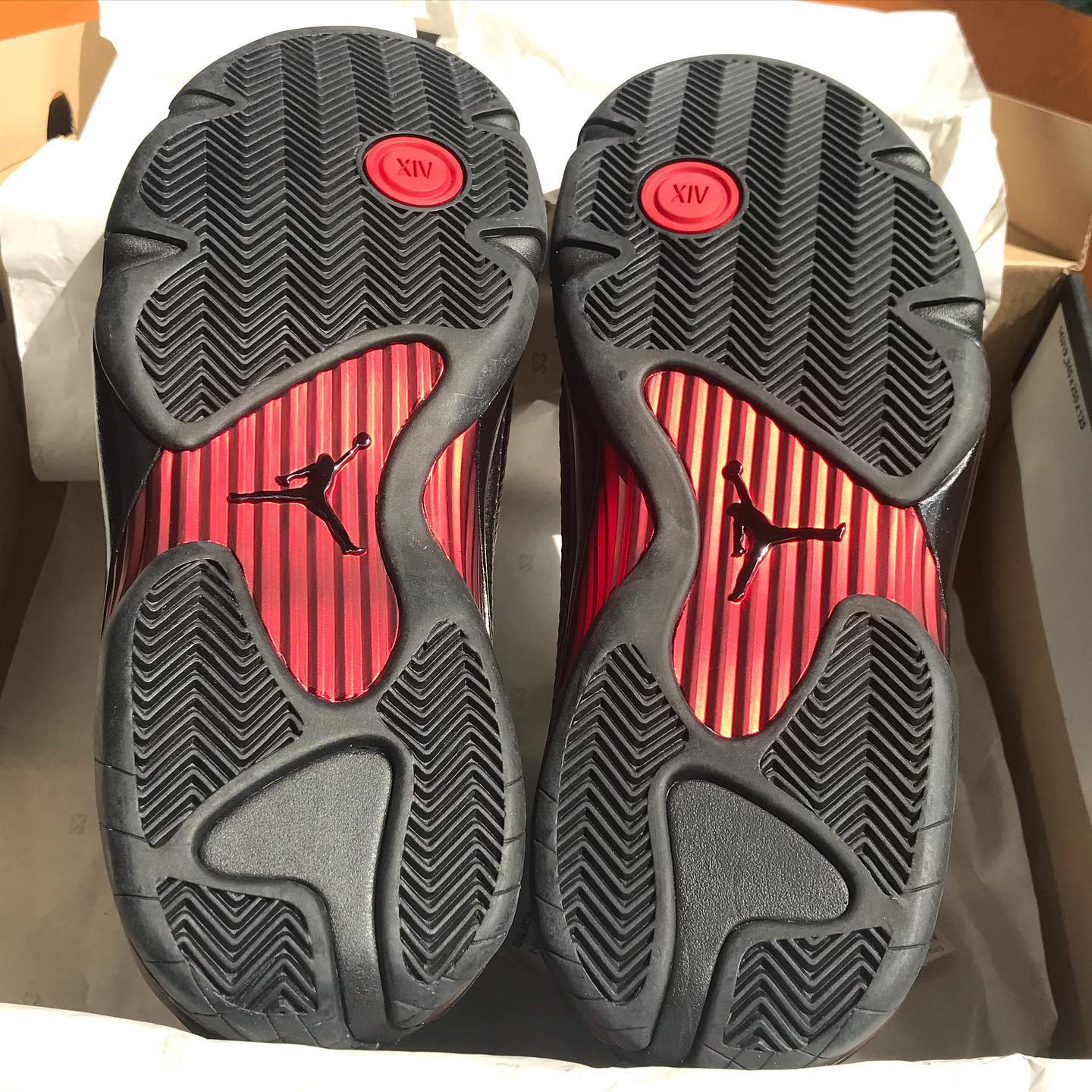 NIKE AJ14 Last Shot正品绝版高清实拍细节图 乔丹98年最后一投！_10