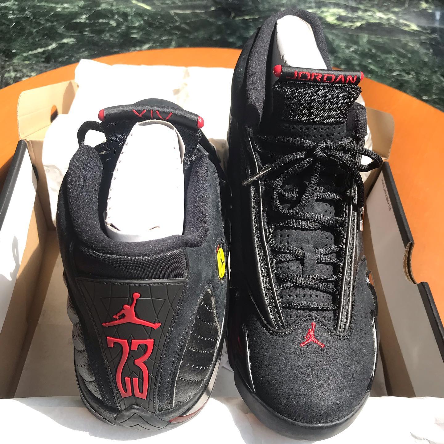 NIKE AJ14 Last Shot正品绝版高清实拍细节图 乔丹98年最后一投！_6