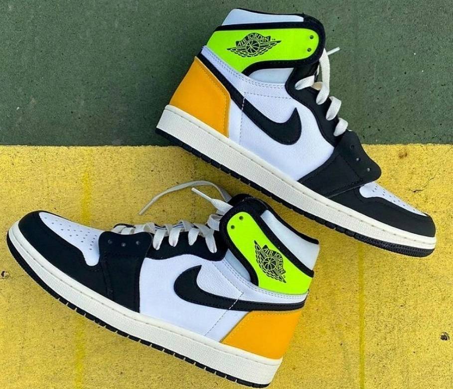 2021Nike Air Jordan 1 High OG “Volt Gold”荧光绿配色正品高清实拍图_7