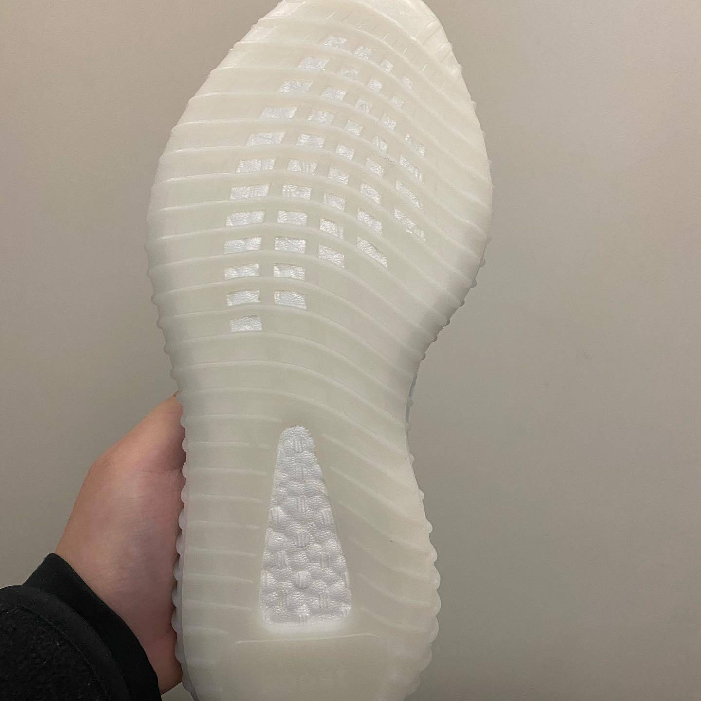 yeezy 350v2monoice露骨新冰蓝正品高清实拍图 正版细节图 2021年发售款_1