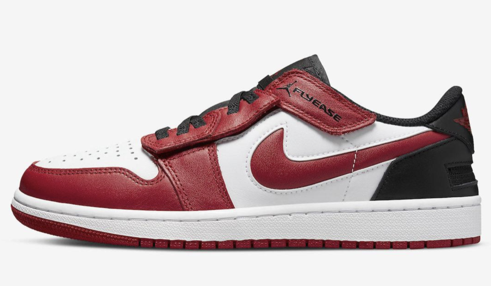 2022新款AJ1 Low FlyEase “Gym Red” 高清图片 细节图_4