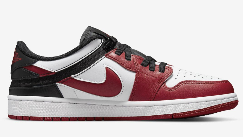 2022新款AJ1 Low FlyEase “Gym Red” 高清图片 细节图_5