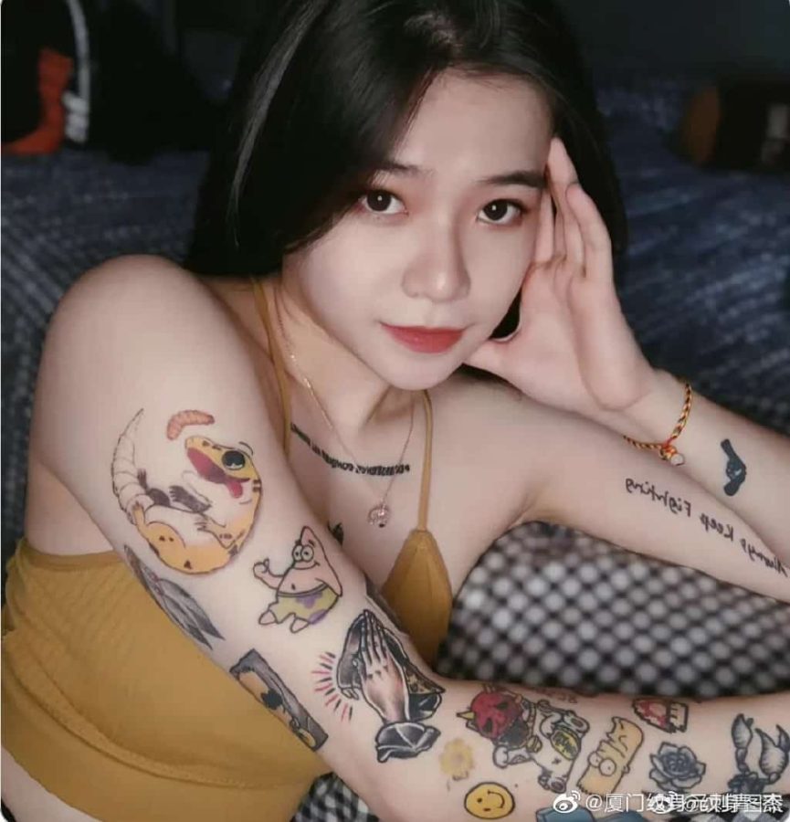 為什么出來賣的都有紋身，小姐身上都紋著紋身?_2