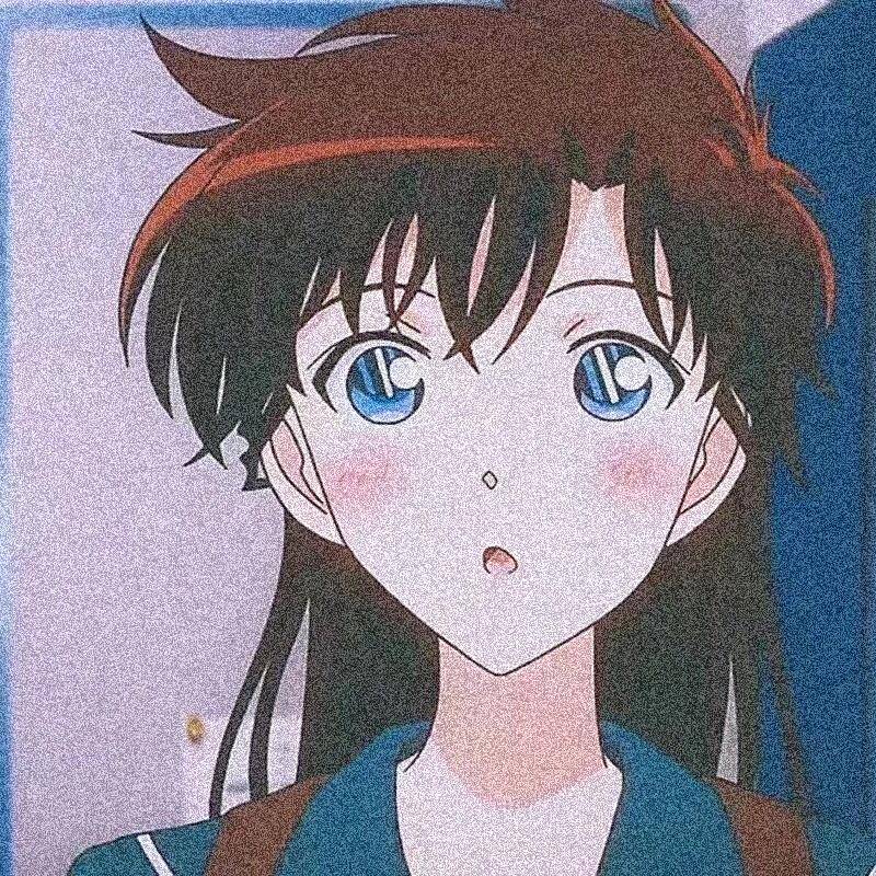 小兰和工藤新一的情侣头像_2