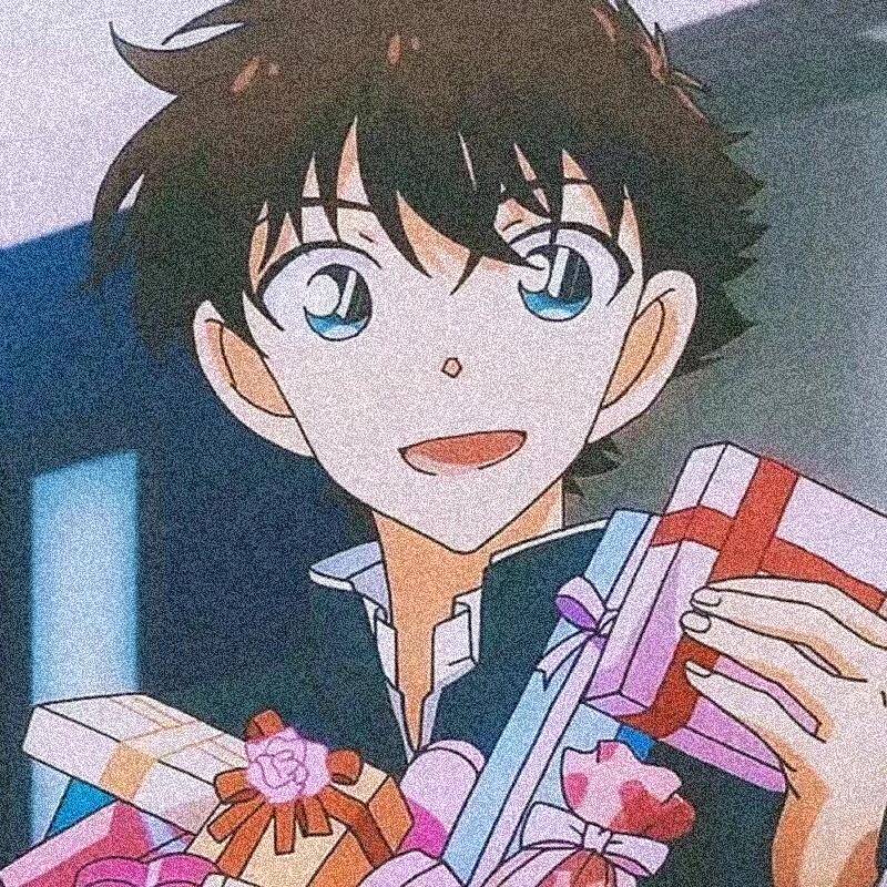 小兰和工藤新一的情侣头像_1