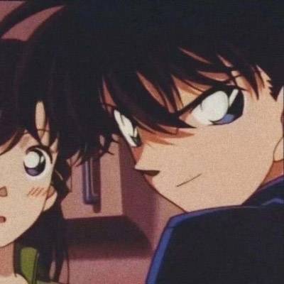 小兰和工藤新一的情侣头像_6