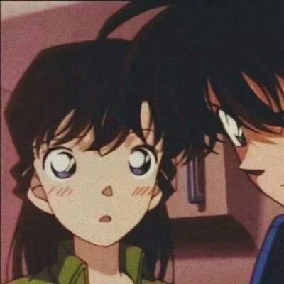 小兰和工藤新一的情侣头像_5