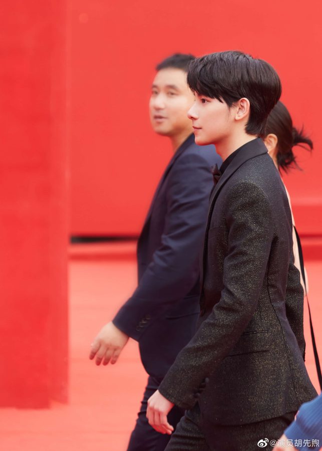 胡先煦 发腮 脸胖了 北京国际电影节现场实拍图片_5