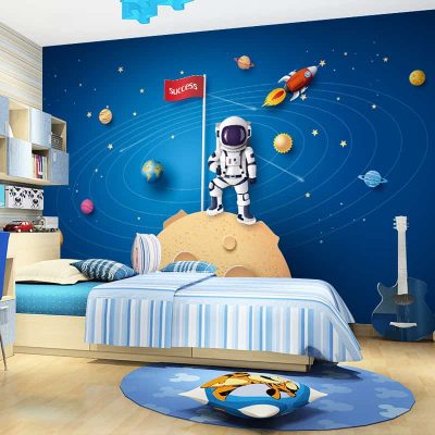 儿童床头挂星空画好吗图片分享
