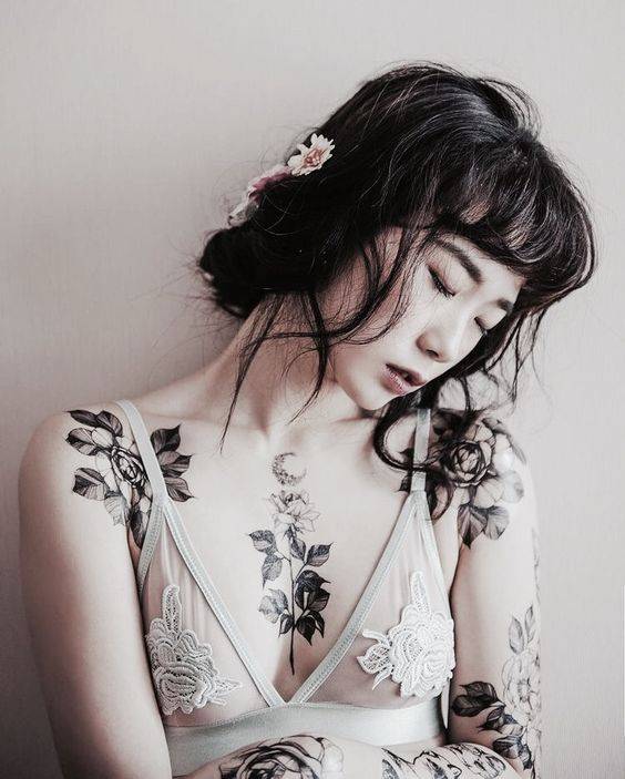 纹身的女孩说明她知道要什么?什么样的女孩会去纹身?_1