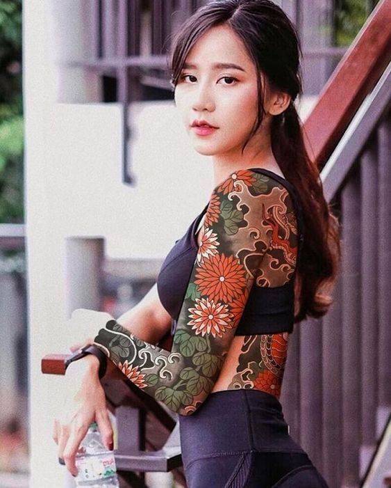 纹身的女孩说明她知道要什么?什么样的女孩会去纹身?_3