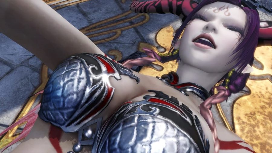 王者荣耀妲己很享受的表情,妲己二创表情享受_4