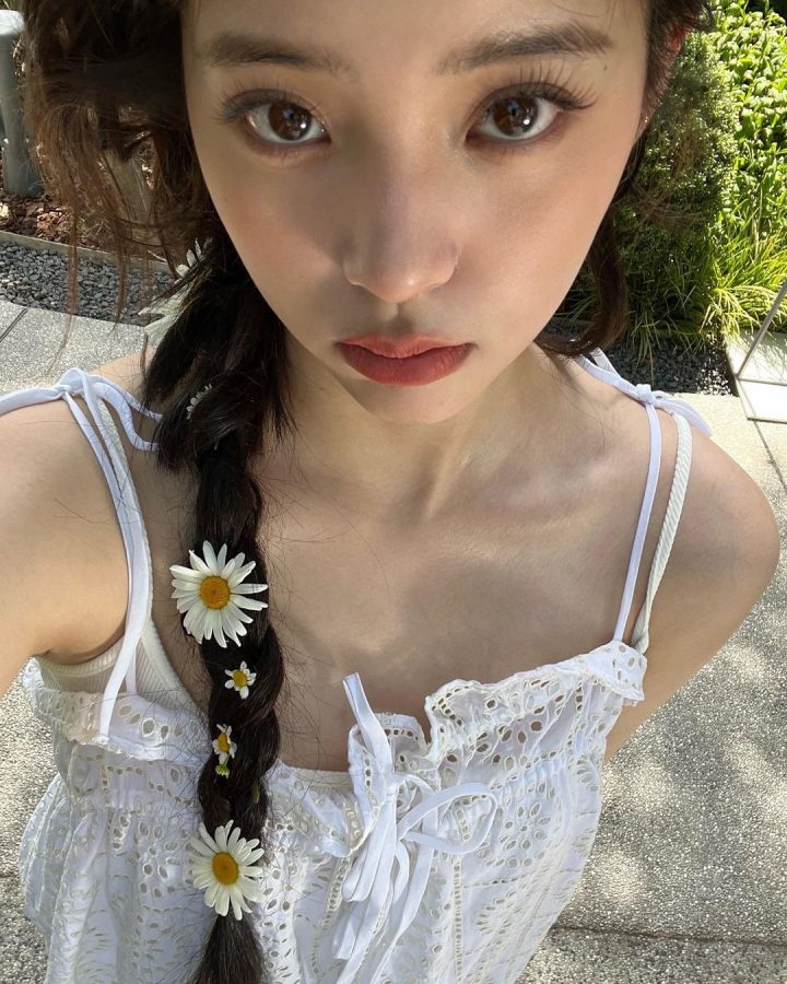 清新自然的女生图片，仙气重的女人啥样感觉？_1
