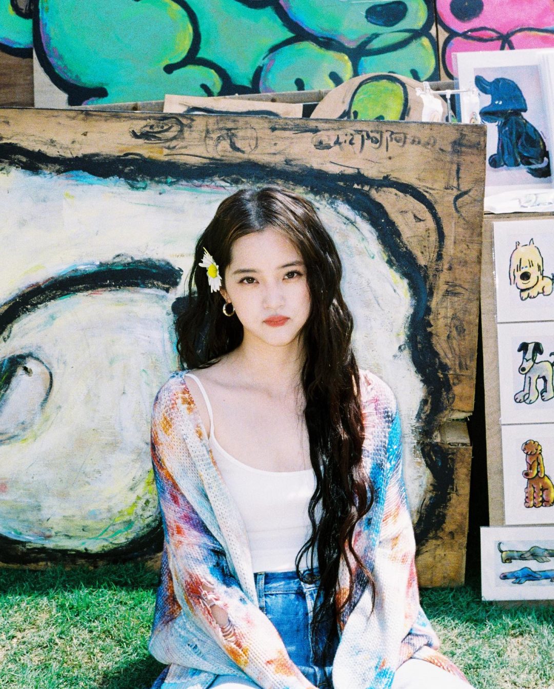 清新自然的女生图片，仙气重的女人啥样感觉？_5