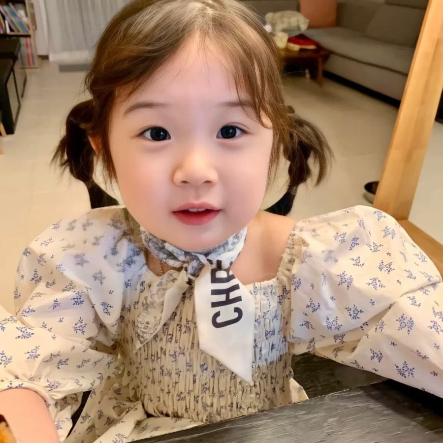 ins韩国金雪宝宝萌娃可爱小孩头像高清大分辨率_1