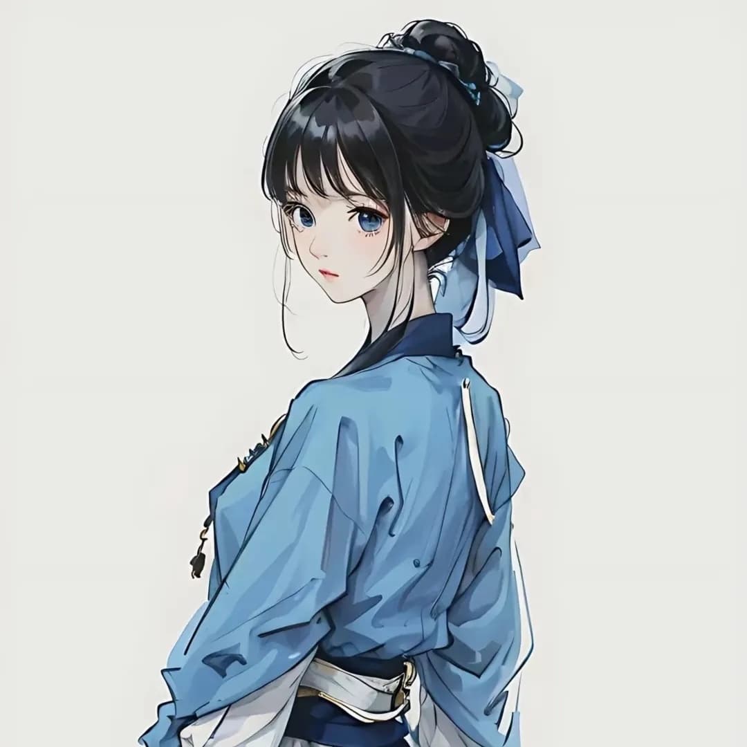 讓人一眼驚艷的古風頭像女生閨蜜頭像圖片_5