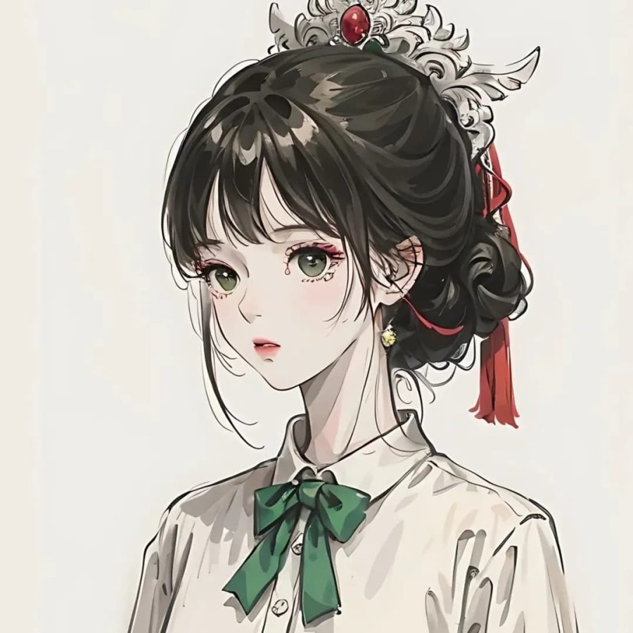 好看超级稀有女生头像动漫风图片_29