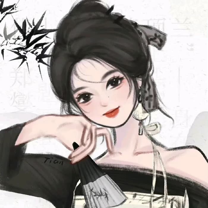 好看超级稀有女生头像动漫风图片_28