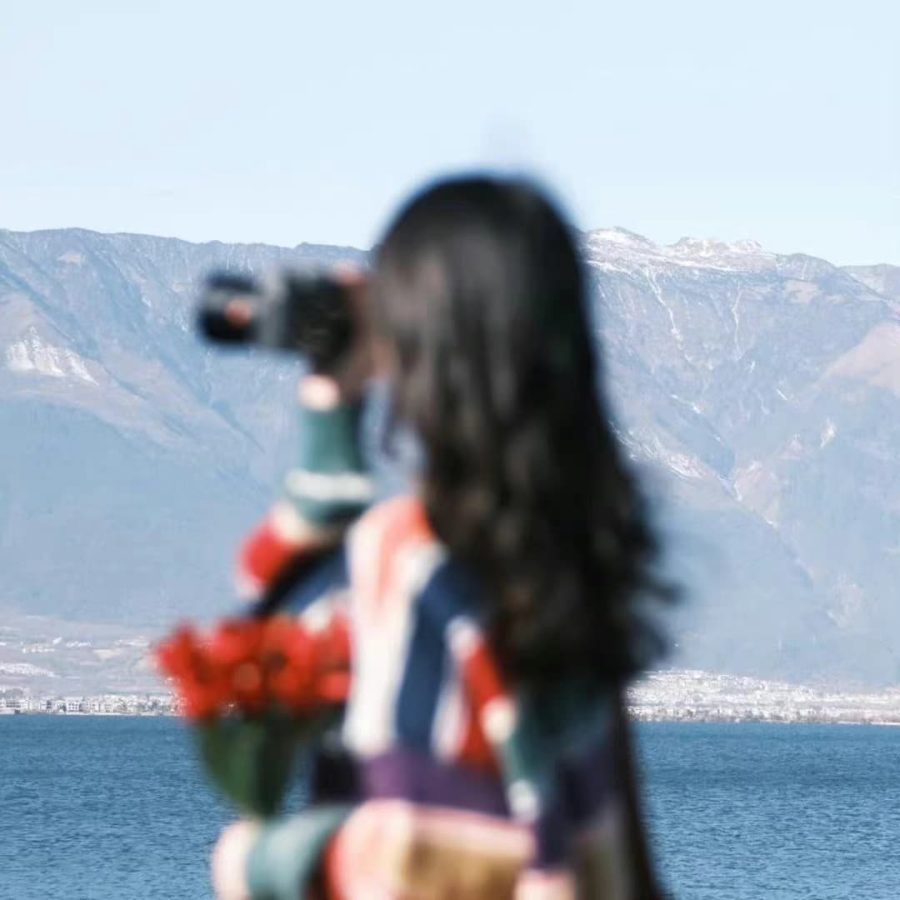 自由感氛围旅行风景女生头像，看起来很自由的头像女_8
