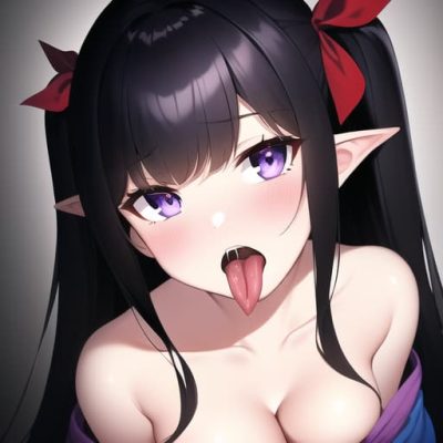女生一边吐舌头一边抖动漫头像图片 伸舌头女动漫头像