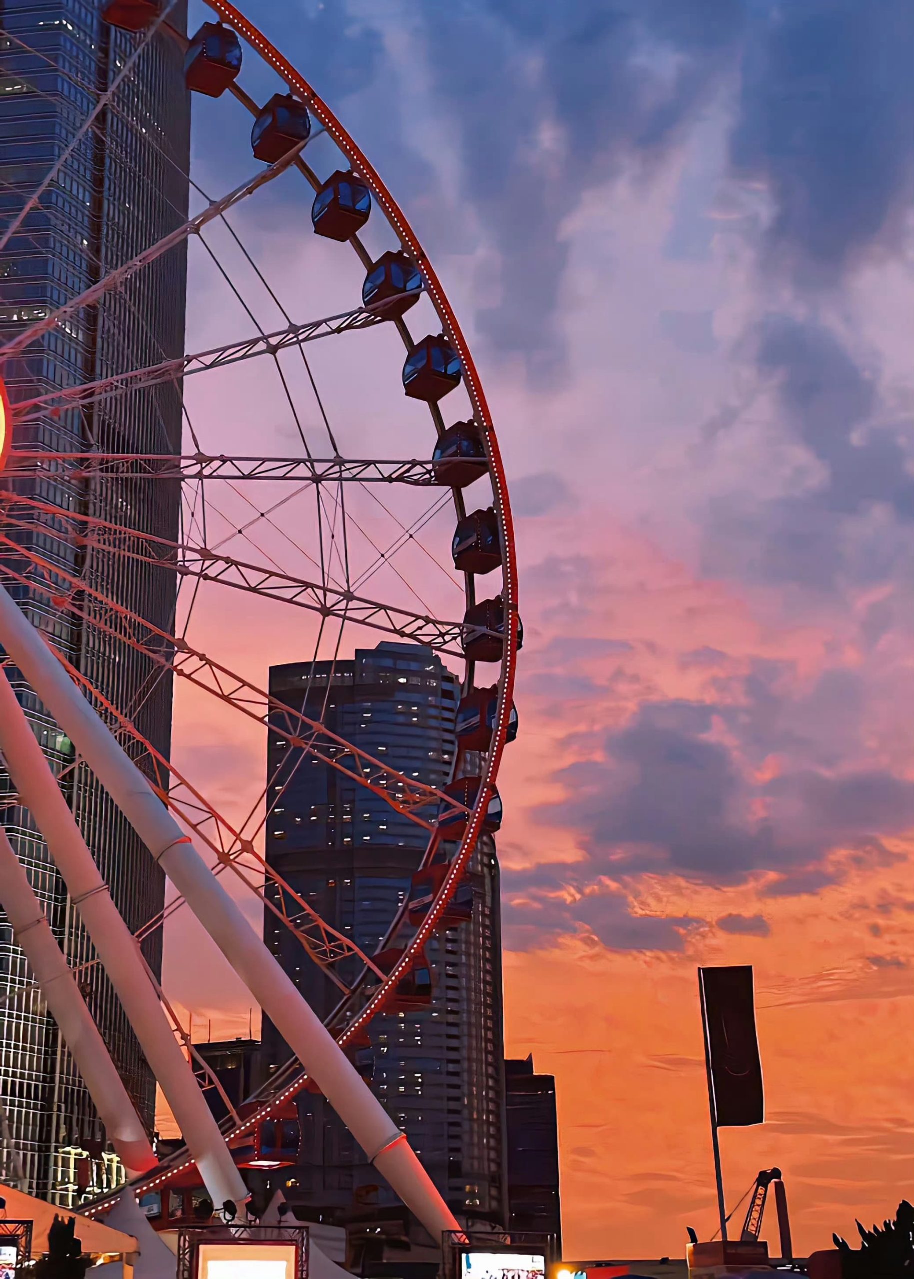 超好看的夕阳图片火烧云夕阳图片_1