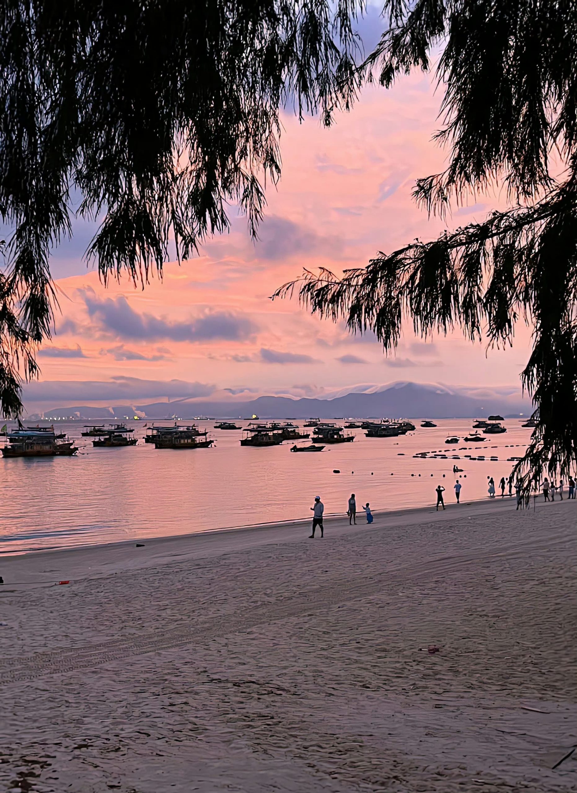 超好看的夕阳图片火烧云夕阳图片_9