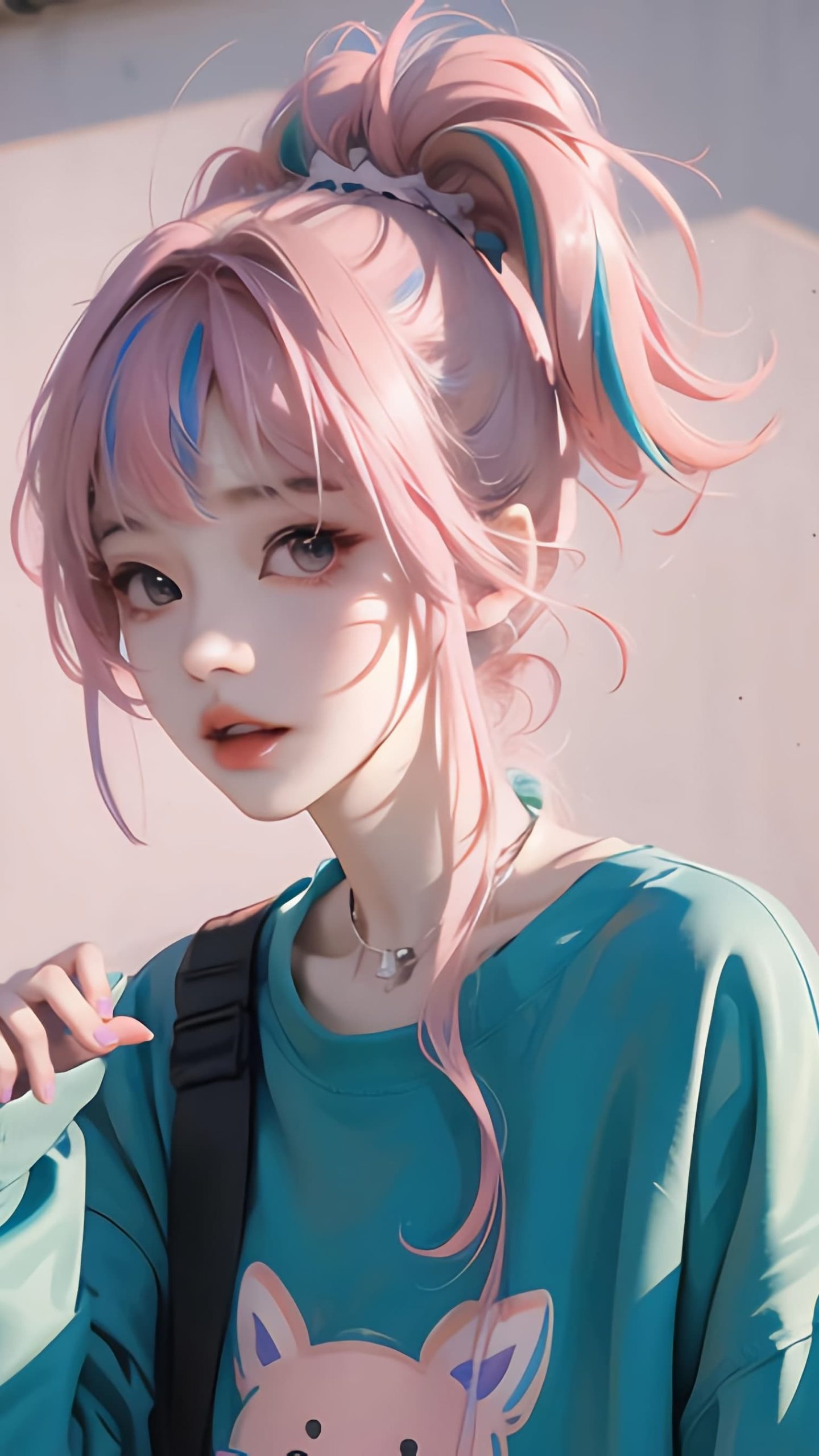 AI少女仙气飘飘 AI绘画高清小姐姐图片_6