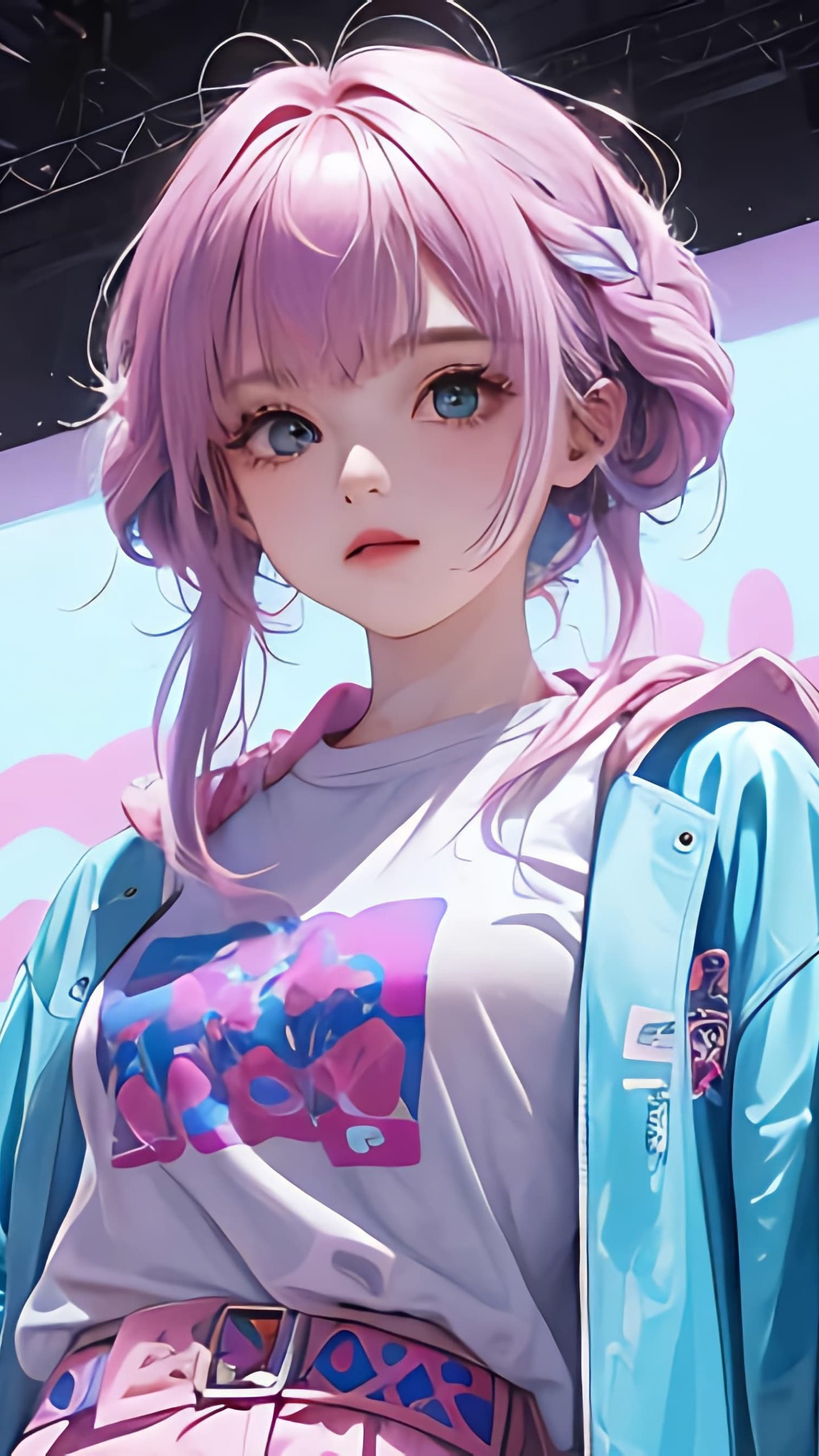 AI少女仙气飘飘 AI绘画高清小姐姐图片_8