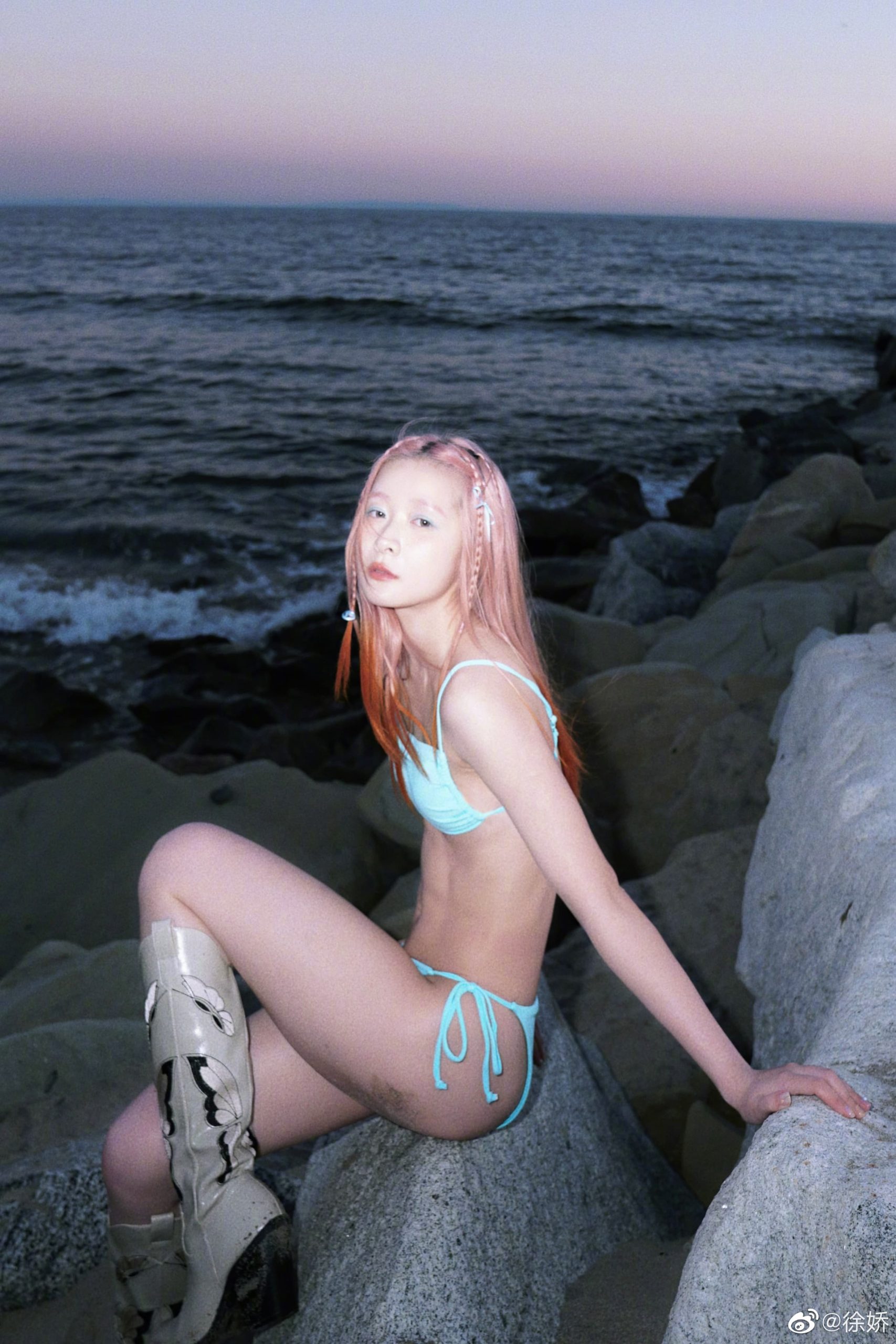 徐娇泳装圣塔莫妮卡写真图片_7