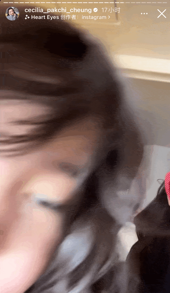 张柏芝三胎儿子张礼承正脸gif动图曝光_1