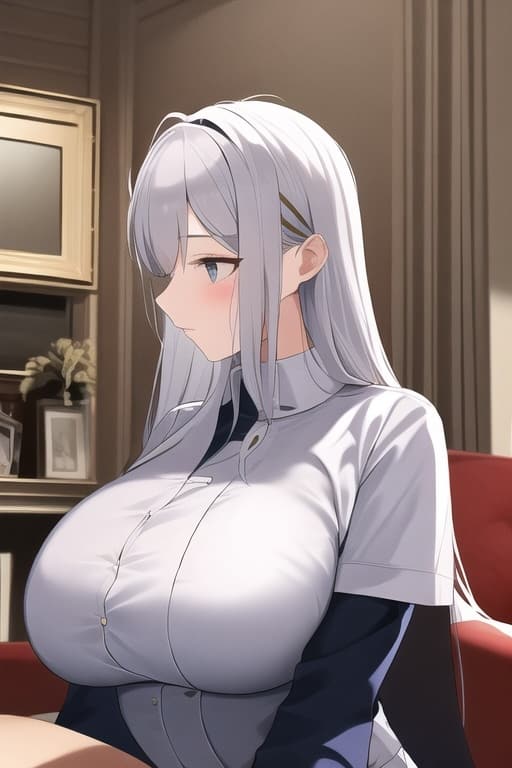 要撑破内衣的二次元女护士，漂亮的女士护士内衣_4