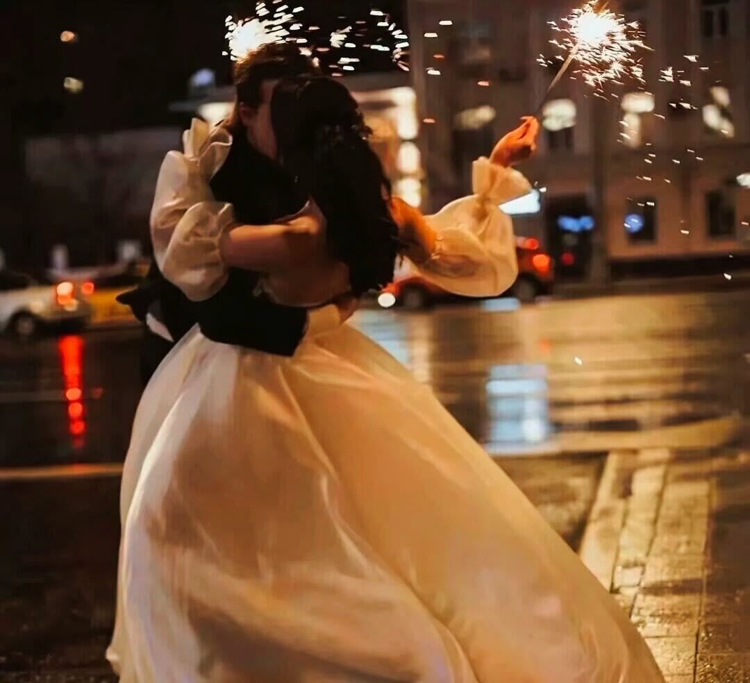结婚婚纱照情侣头像  一男一女一人一张 情头ins婚纱高级_8