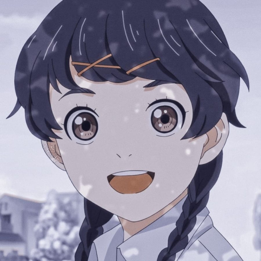《放学后失眠的你》校园风 白衬衫女孩 好学生女生动漫头像_3