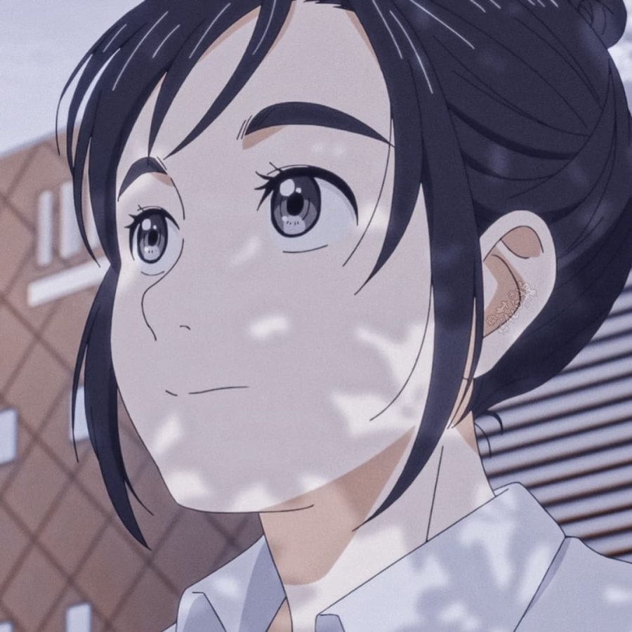 《放学后失眠的你》校园风 白衬衫女孩 好学生女生动漫头像_5