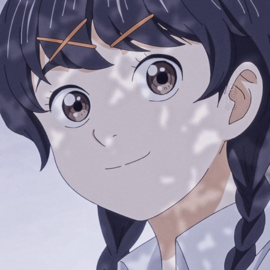 《放学后失眠的你》校园风 白衬衫女孩 好学生女生动漫头像_6