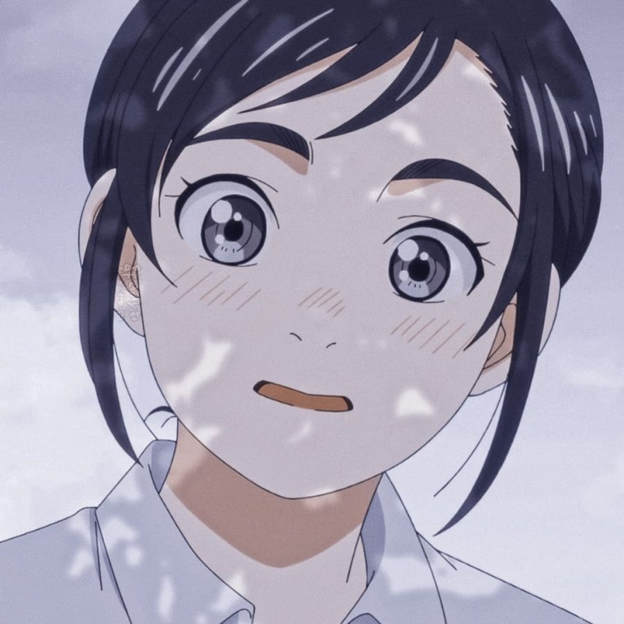 《放学后失眠的你》校园风 白衬衫女孩 好学生女生动漫头像_8