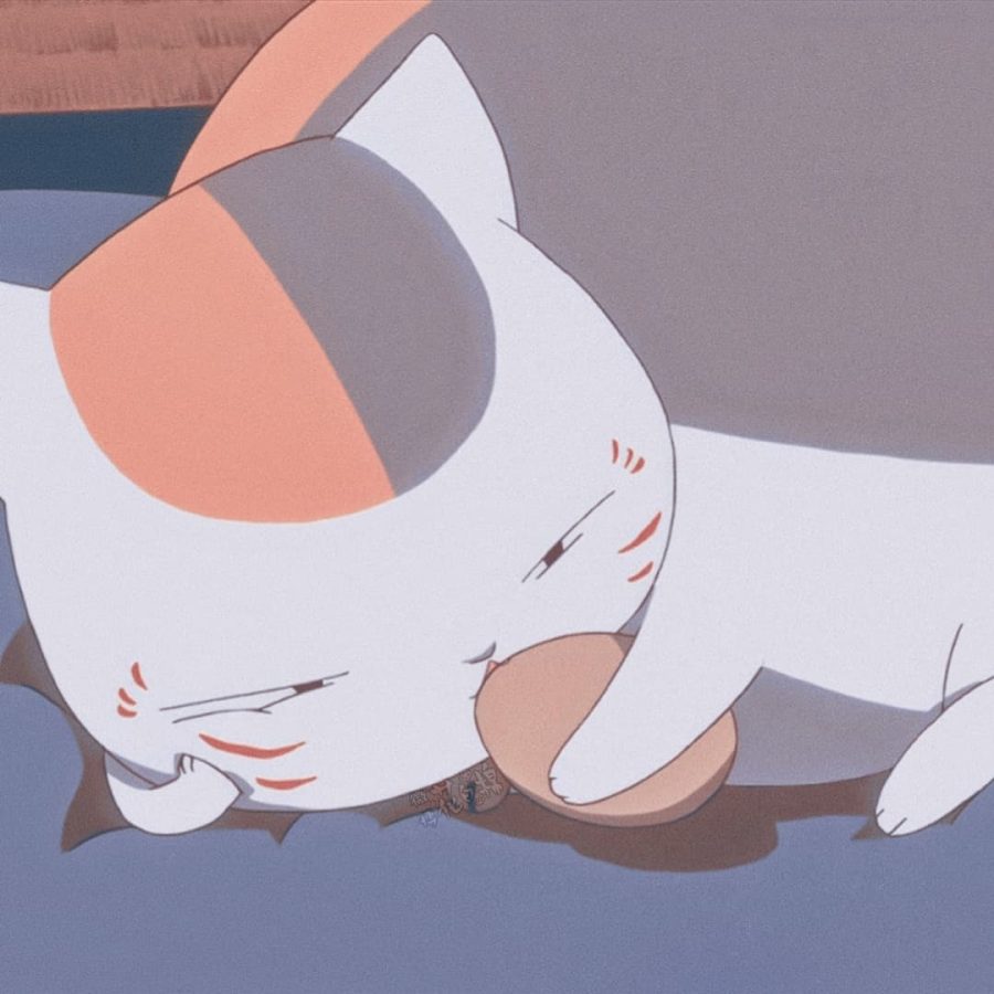 动漫《夏目友人帐》娘口三三猫咪老师头像 猫咪孵蛋头像_2