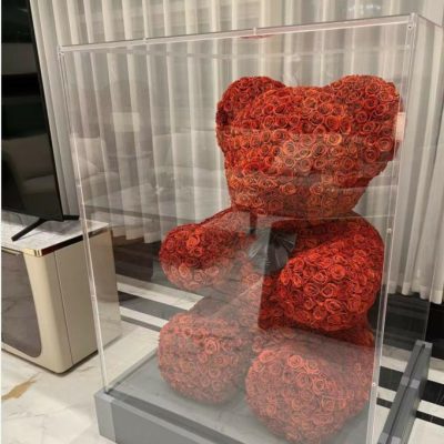 王诗龄520巨型玫瑰熊价格10万